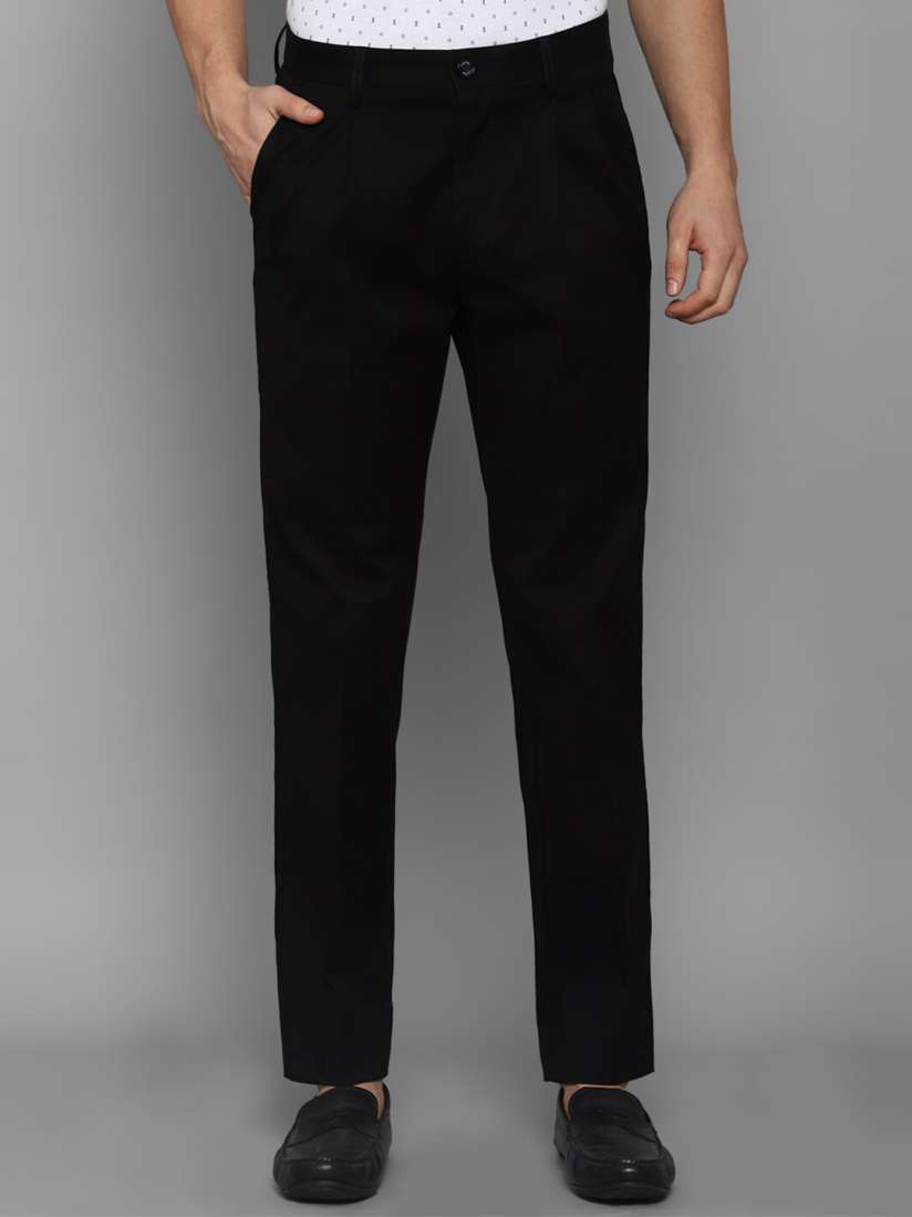 Allen solly pleated trousers cheap