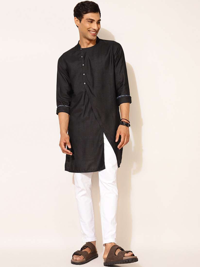 Angrakha kurta fabindia hot sale