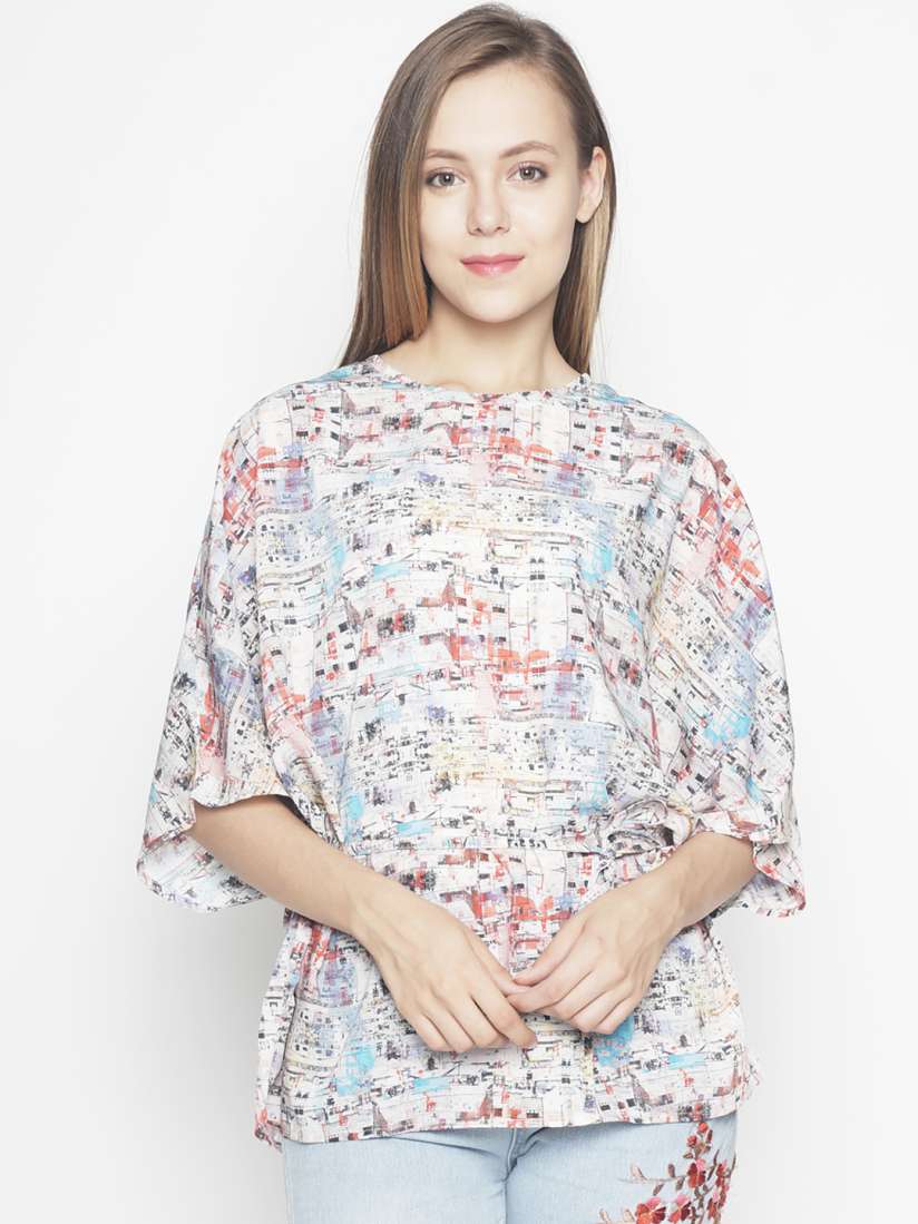 Jeans top on myntra clearance