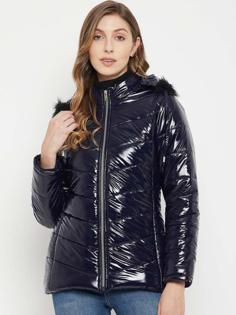 Navy lightweight parka womens hotsell