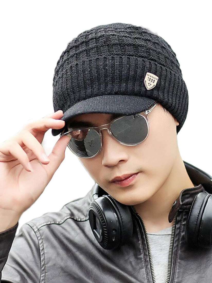 Winter cap myntra outlet