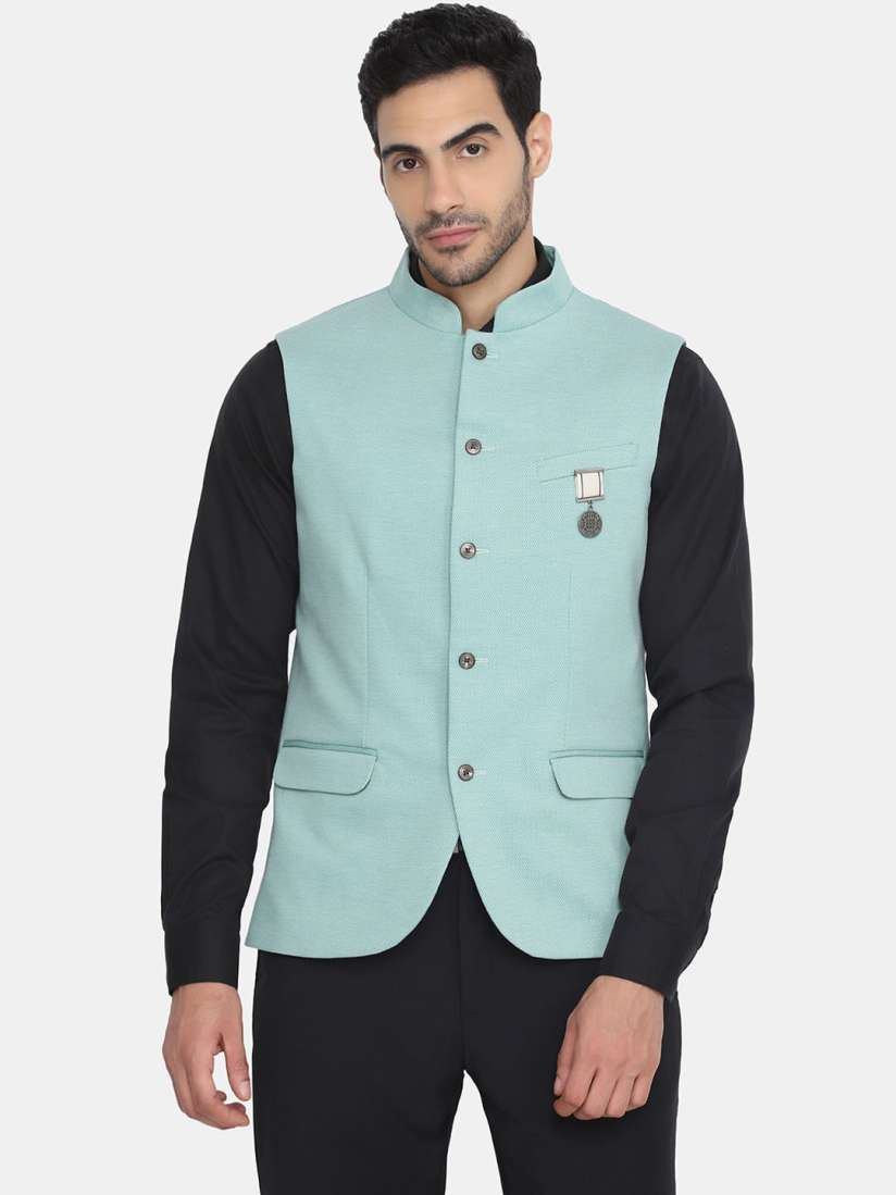 Blackberry nehru jacket new arrivals