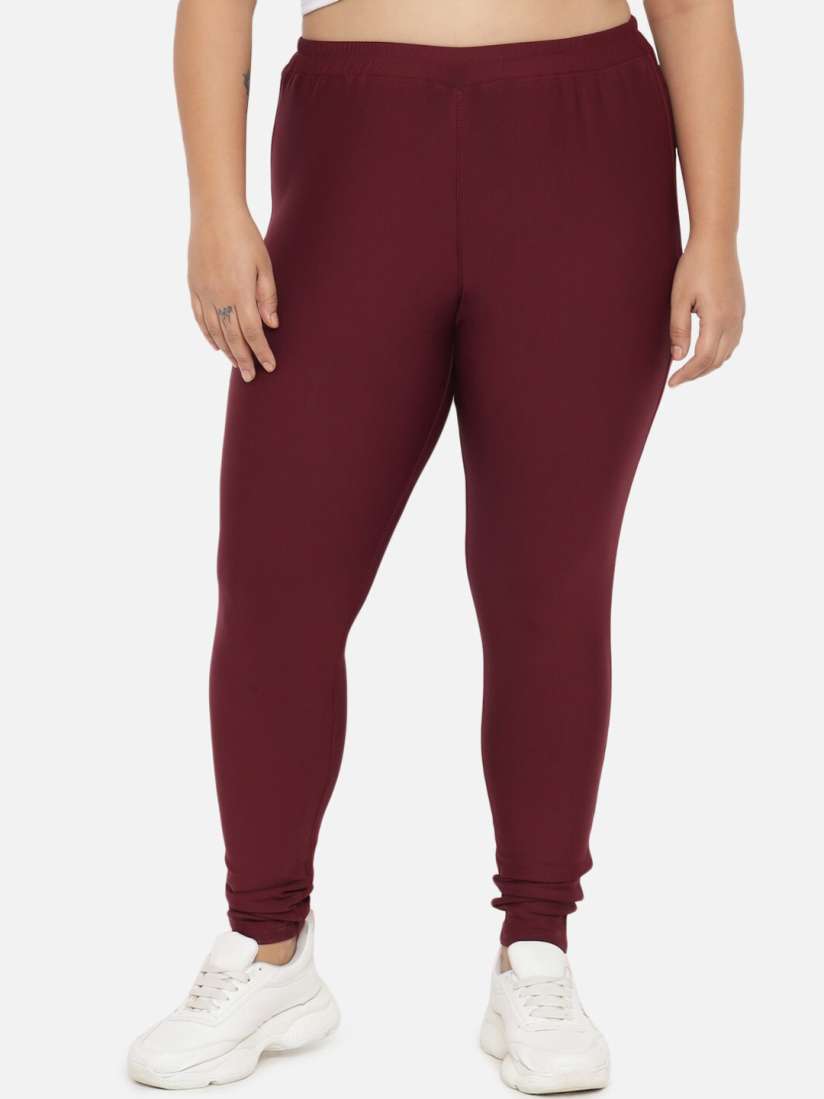 Plus size warm leggings for winter shop