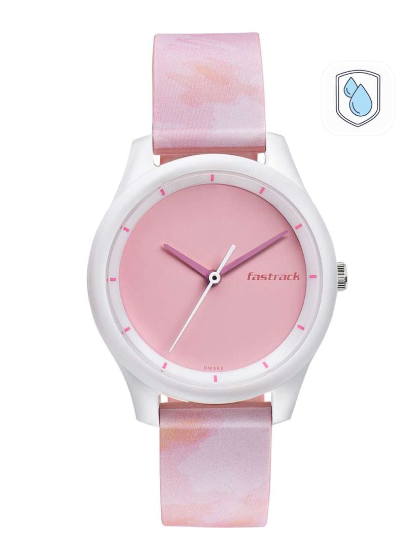 Fastrack ladies watch pink sales