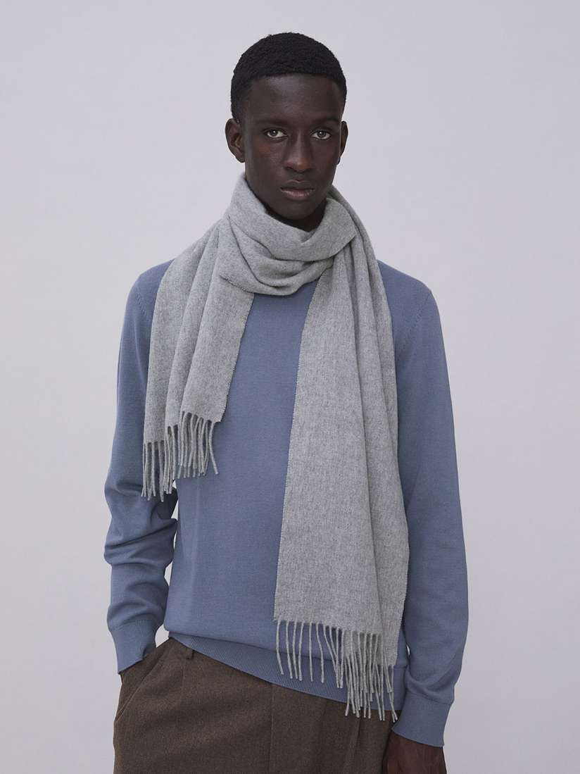 Cashmere Scarf Men's Scarf Sale Grey Mens Scarf Cashmere