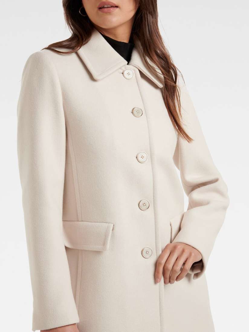 Fit and flare purple wool coat with pockets TT0163 Fit and flare purple wool coat with pockets TT0163