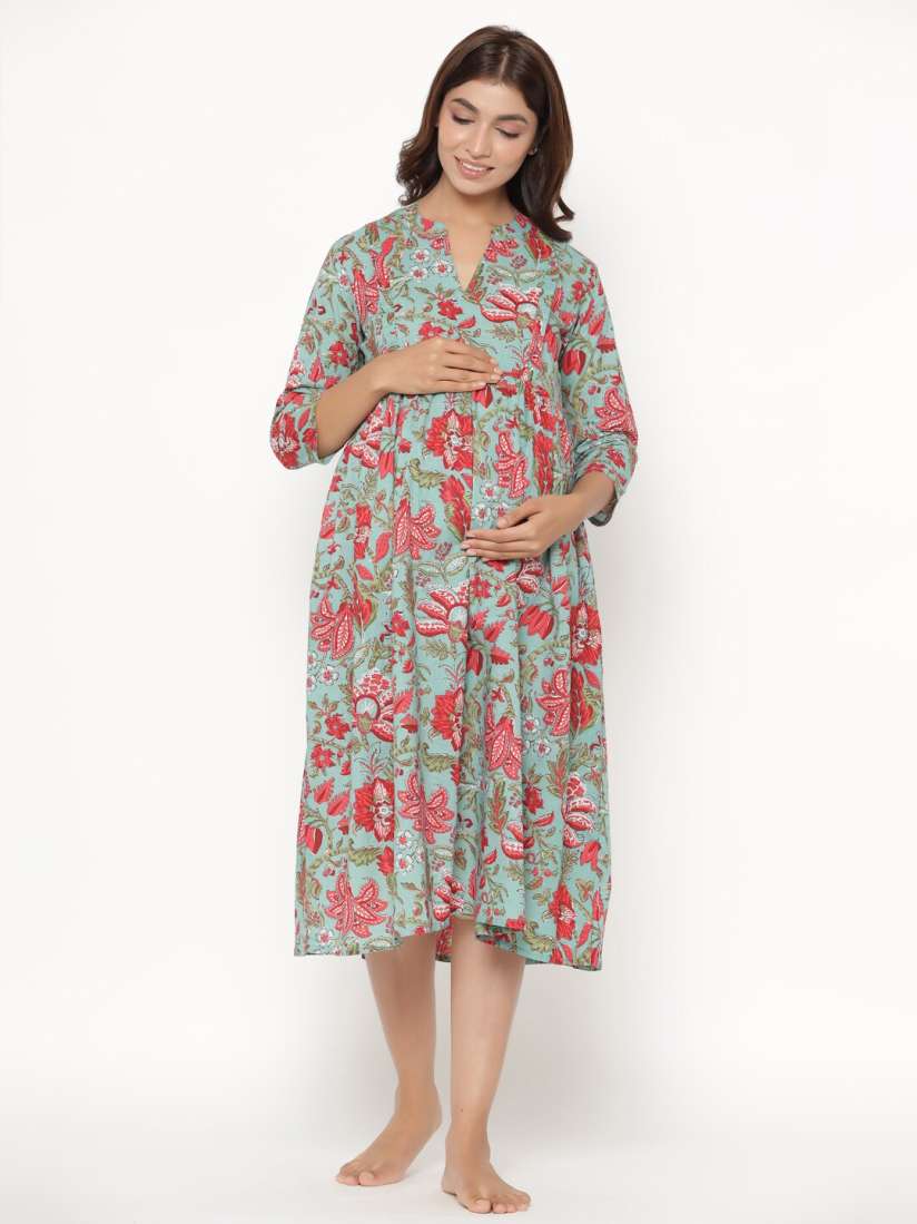 Nursing gowns myntra online