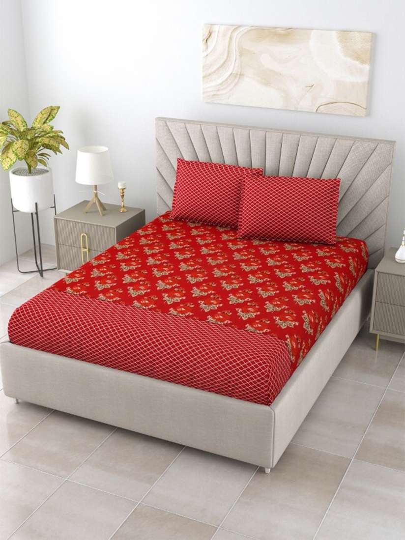 Winter bedsheet with pillow cover outlet