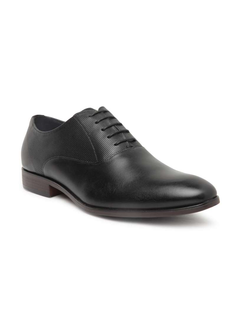 Steve madden black leather shoes store
