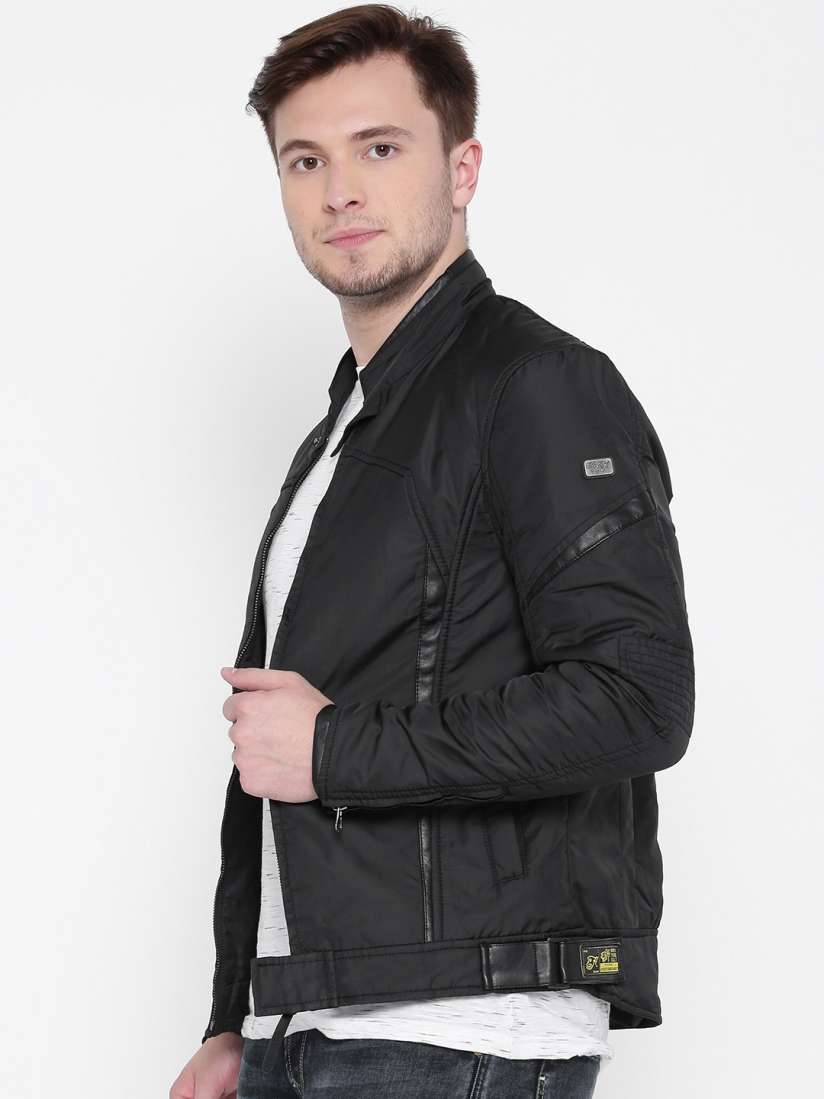 Buy Ed Hardy Men Black Solid Jacket Jackets for Men 2079133 Myntra
