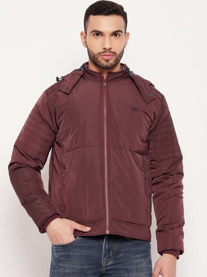 Burgundy lightweight jacket discount