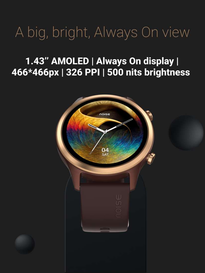 Buy NOISE Evolve 3 1.43 AMOLED Always On Display with BT Calling Metallic Design Smartwatch Smart Watches for Unisex 20795164 Myntra