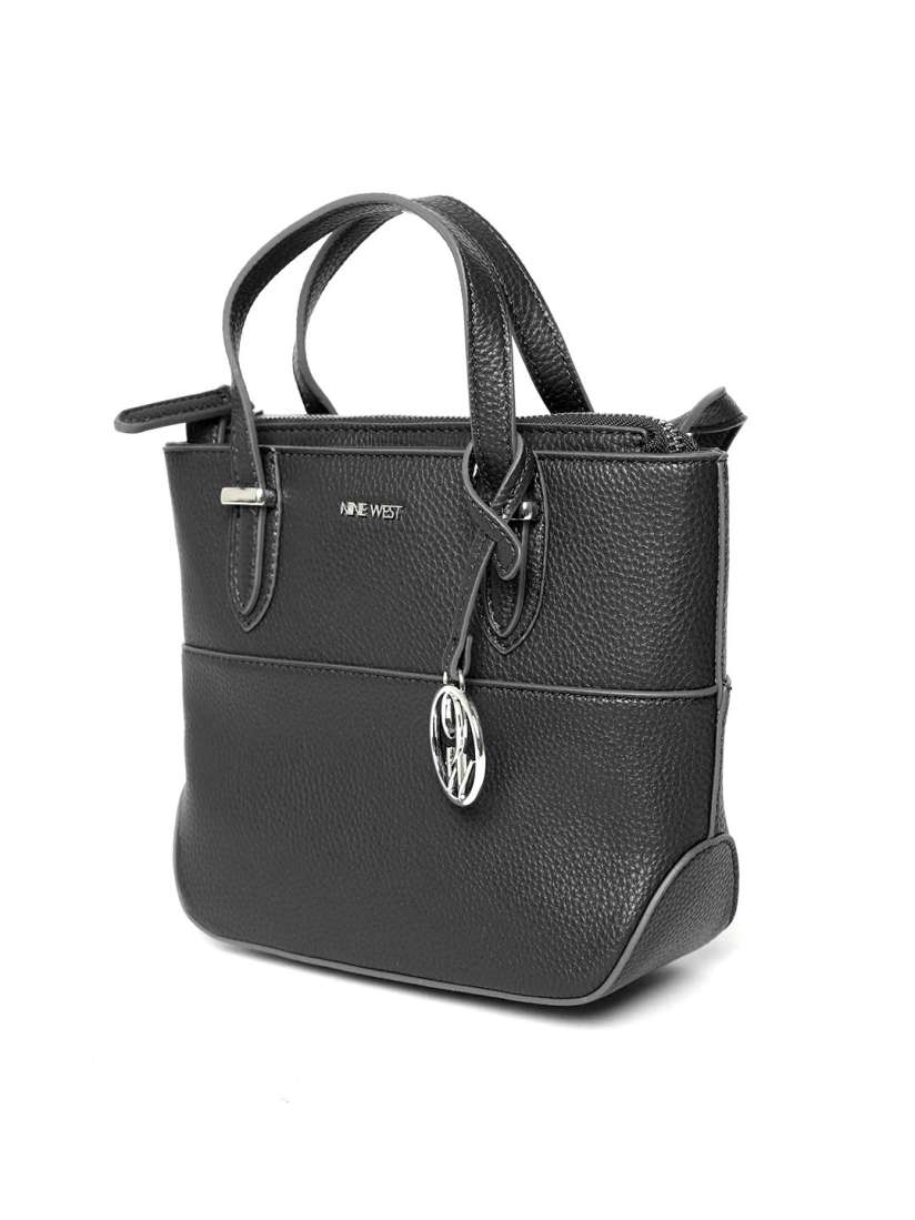 Buy Nine West Black Solid Handheld Bag with Sling Strap Handbags for Women 2080700 Myntra