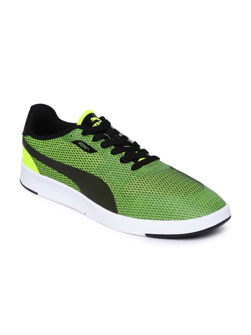Buy Puma Men Green Icra Evo MU IDP Textured Sneakers Casual Shoes for Men 2081677 Myntra