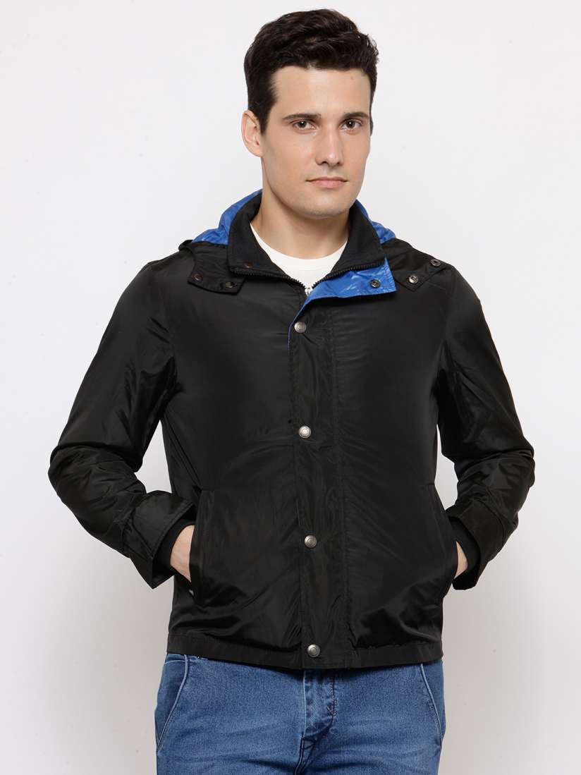 Peter england full sleeve solid men's jacket clearance