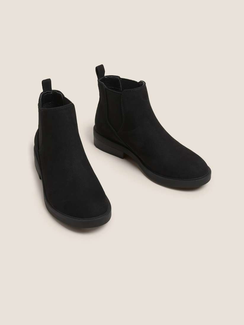 Buy Marks Spencer Women Black Solis Chelsea Boots Boots for Women 20821190 Myntra