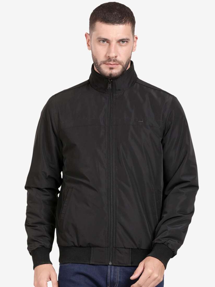Buy t base Men Black Windcheater Bomber Jacket Jackets for Men 20825408 Myntra