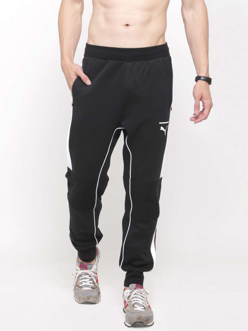 Buy Puma Black Evo T7 Joggers Track Pants for Men 2082670 Myntra