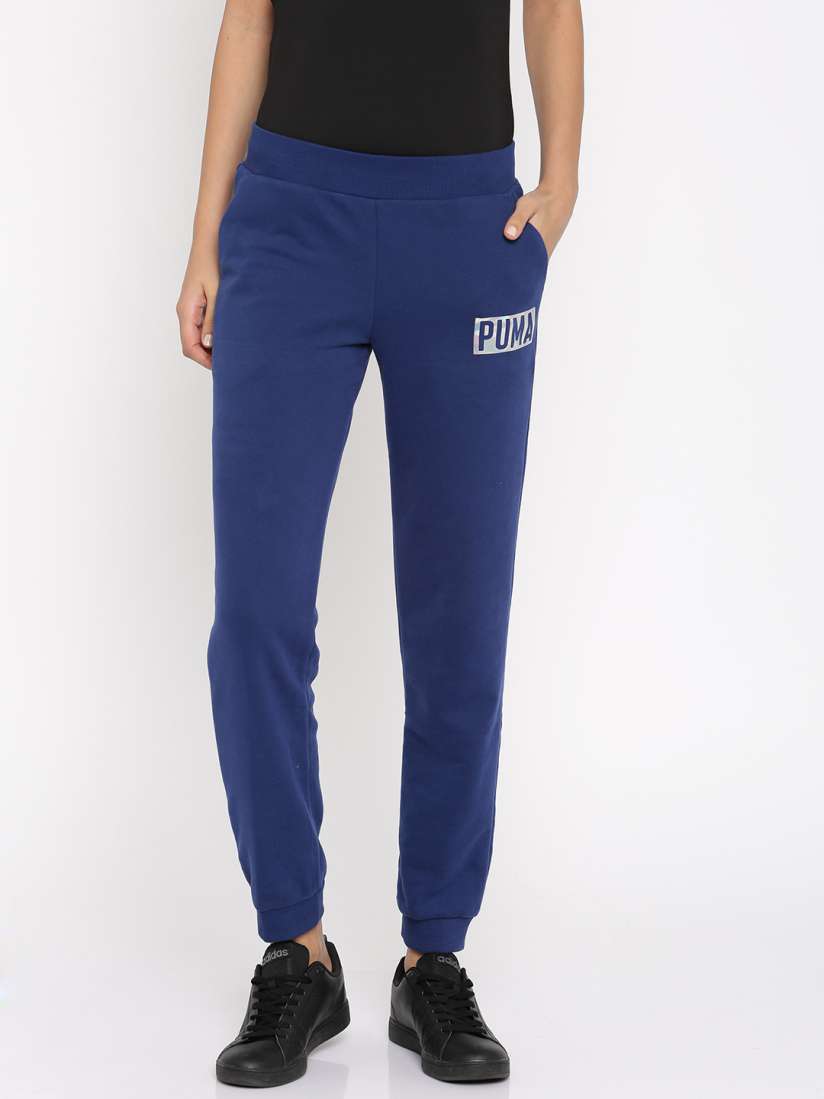 Buy Puma Blue FUSION Sweat Joggers Track Pants for Women 2082729 Myntra