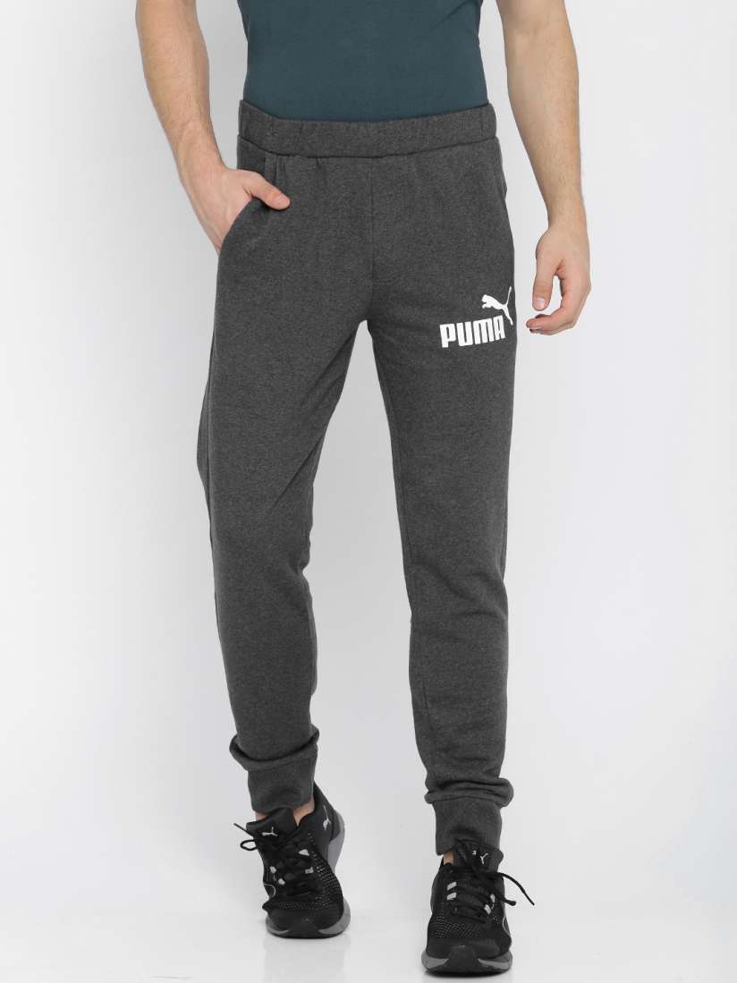 Puma charcoal joggers outlet