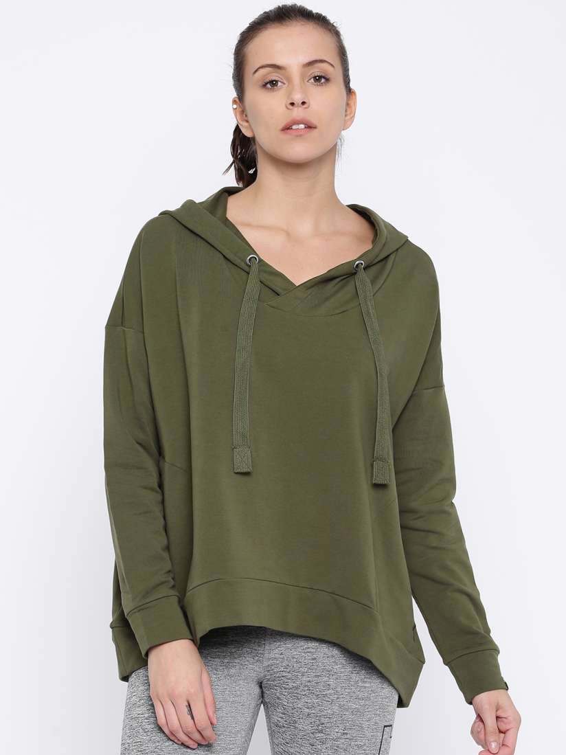 Olive green puma sweatshirt new arrivals