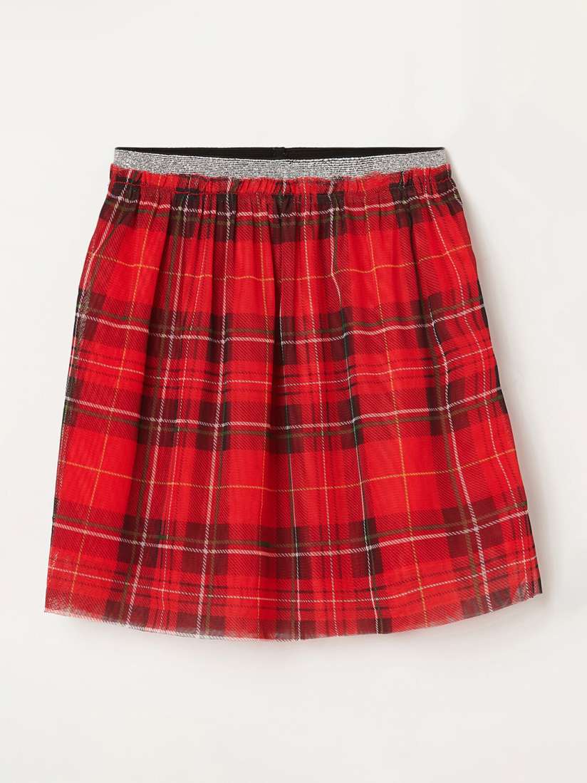Buy Juniors by Lifestyle Girls Red Checked Mini A Line Skirt Skirts for Girls 20831238 Myntra