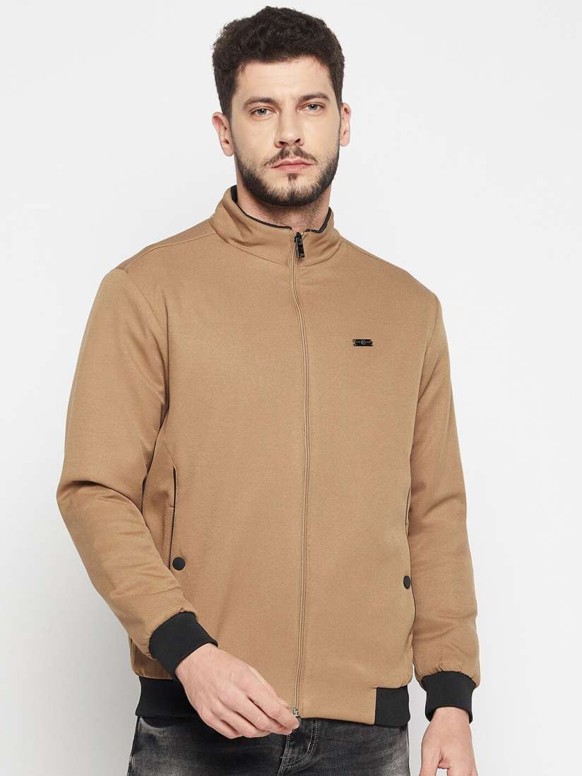 Buy Camey Men Camel Brown Lightweight Bomber Jacket Jackets for Men 20831272 Myntra