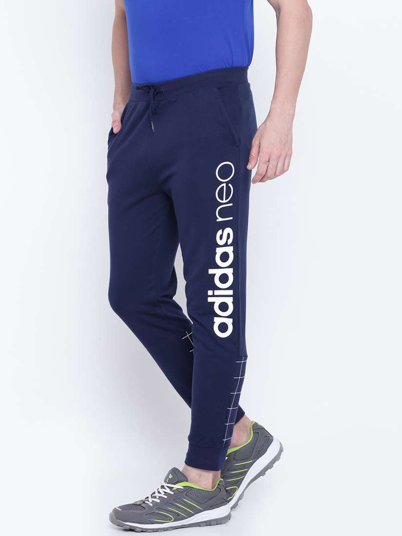 Buy ADIDAS NEO Navy CE Printed Detail Joggers Track Pants for Men 2083134 Myntra