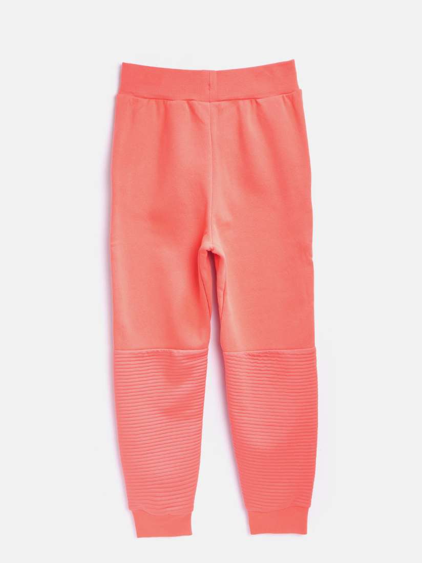 Buy ADIDAS Girls Coral Orange Long Athletics Knit Joggers Track Pants for Girls 2083402 Myntra