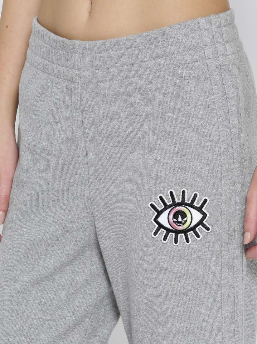 Buy ADIDAS Originals Women Grey Melange Embellished Arts Sailor 7 8 Track Pants Track Pants for Women 2083455 Myntra