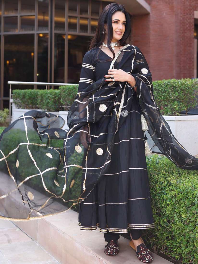 Gota patti suit myntra store