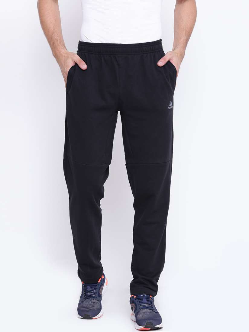 Buy ADIDAS Men Black ID FT Track Pants Track Pants for Men 2083493 Myntra