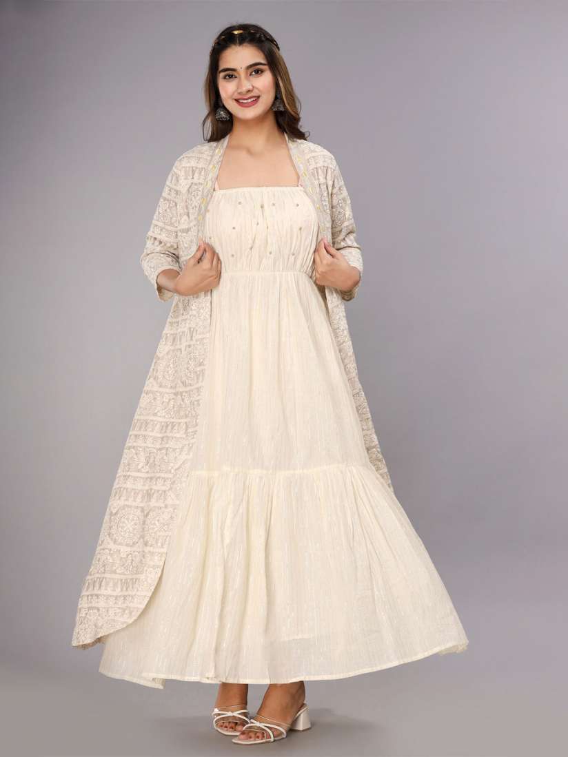Myntra long cotton gowns online