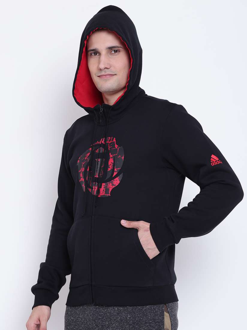 Adidas hoodie rose on sale