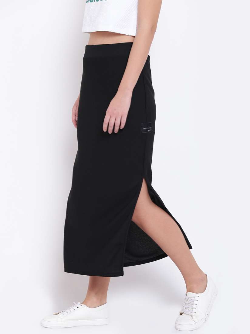 Buy Adidas Originals Black Equipment Pencil Midi Skirt Skirts for Women 2083825 Myntra