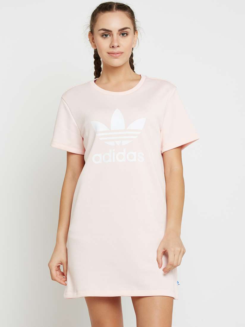 Peach adidas dress clearance