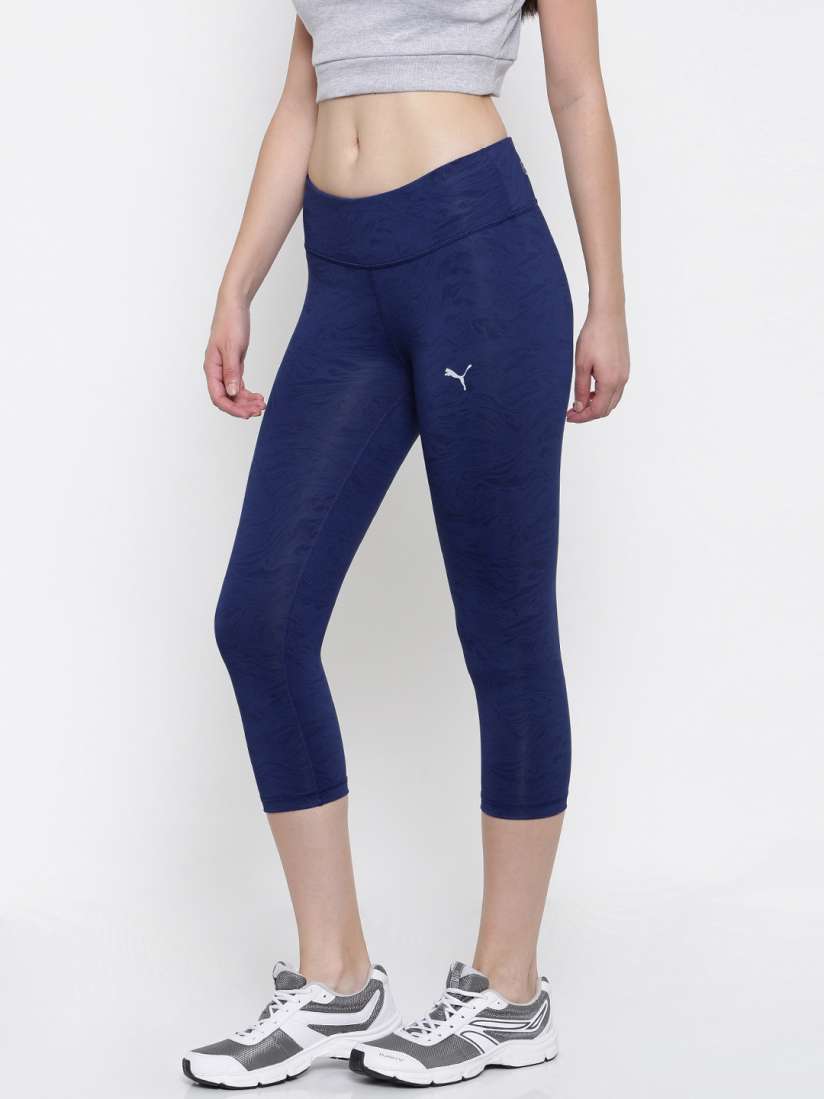 Buy Puma Women Blue ALL EYES ON ME 3 4 Tights Tights for Women 2084456 Myntra