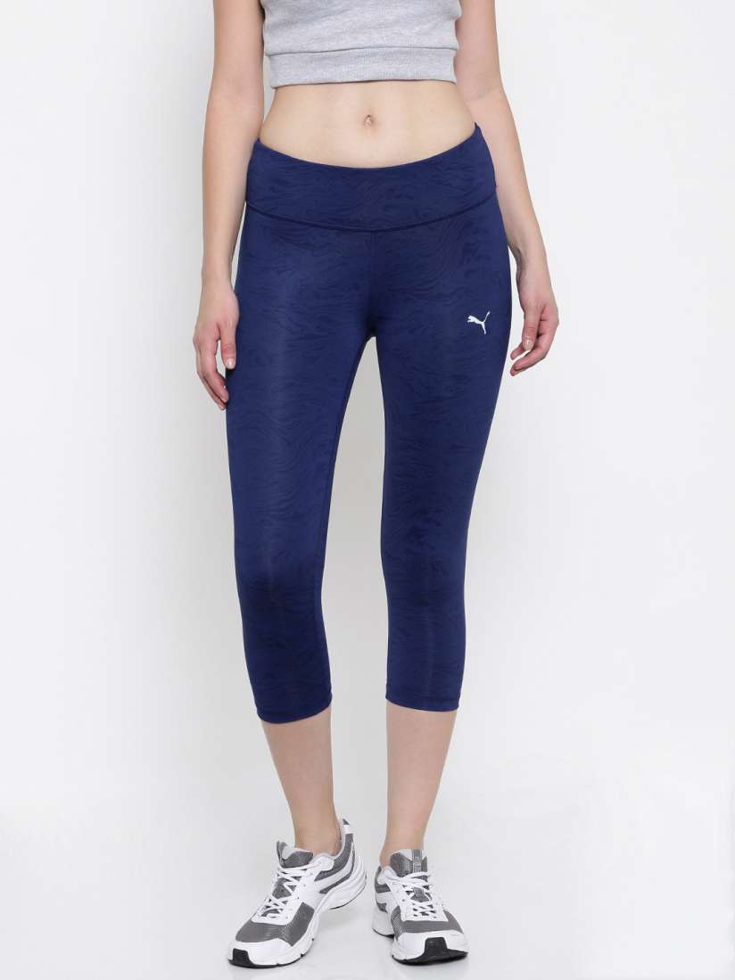Buy Puma Women Blue ALL EYES ON ME 3 4 Tights Tights for Women 2084456 Myntra
