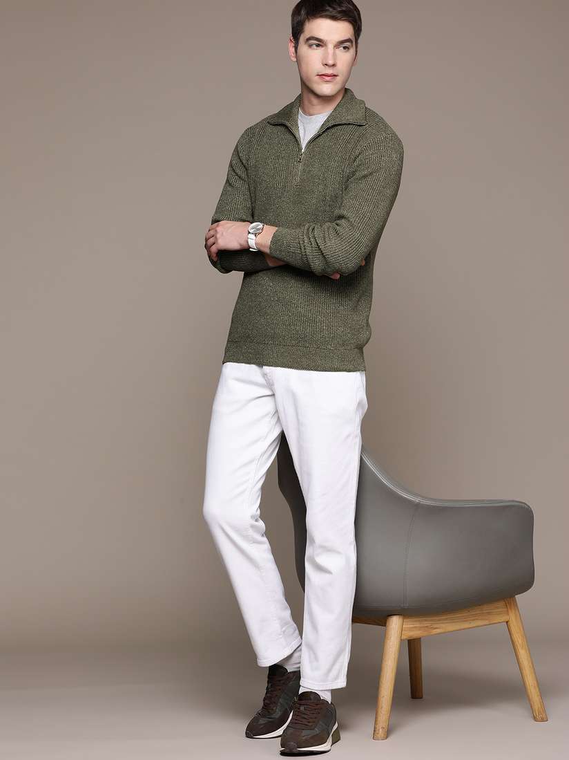 Mens Clothes Mango Man Sweatshirt Mango Man Bola Polo Neck Half