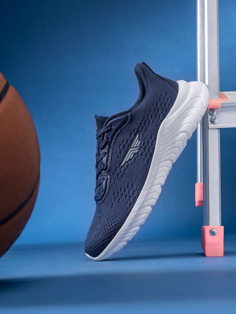 Buy Red Tape Men Navy Blue Textile Running Shoes Sports Shoes for Men 20850034 Myntra