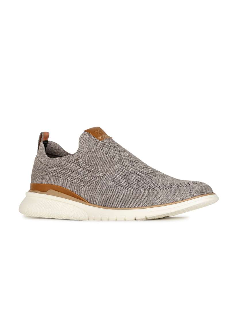 Buy Hush Puppies Men Grey Woven Design Slip On Sneakers Casual Shoes for Men 20854470 Myntra