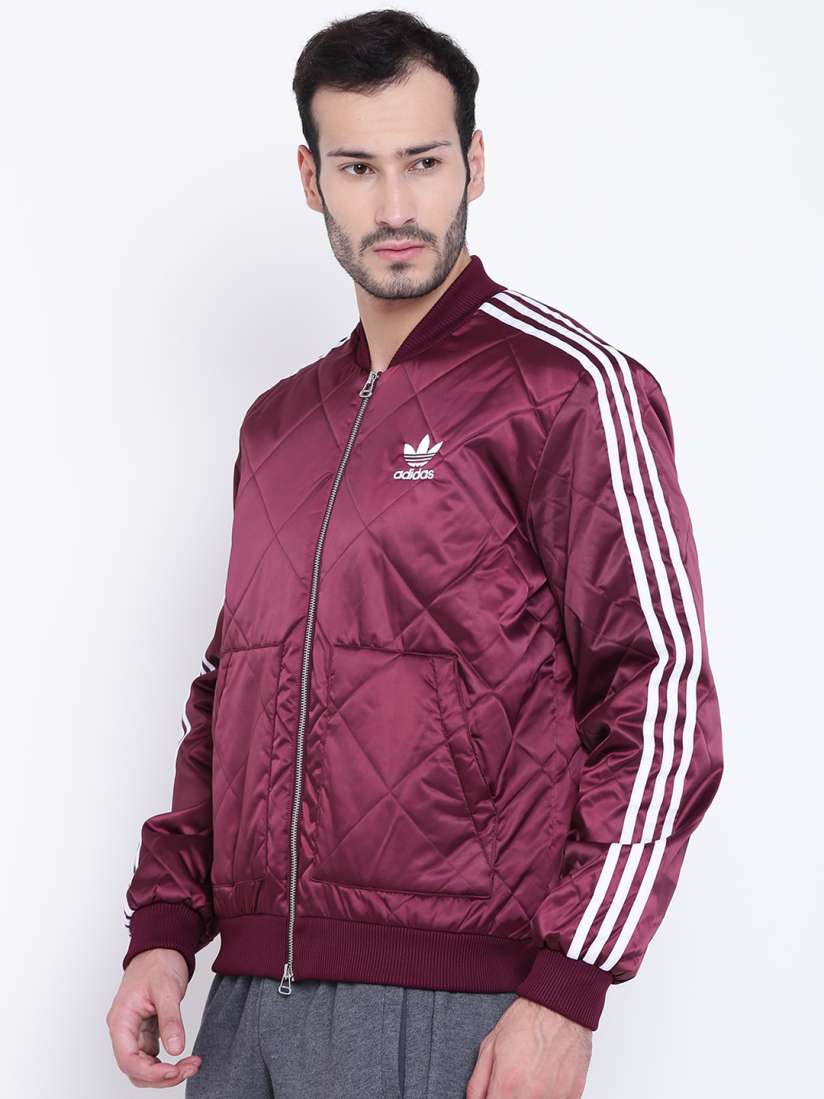Adidas originals quilted superstar jacket in red hot sale