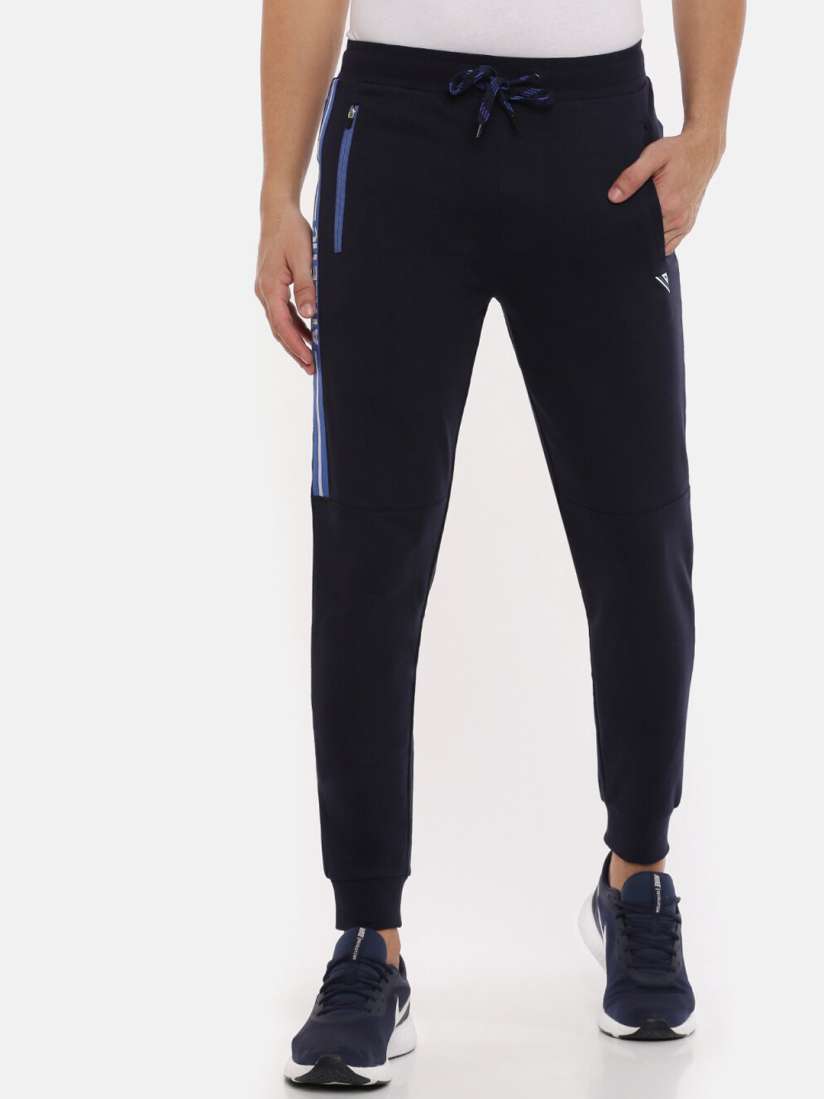 Buy Ramraj Men Navy Blue Solid Cotton Joggers Track Pants for Men 20876172 Myntra