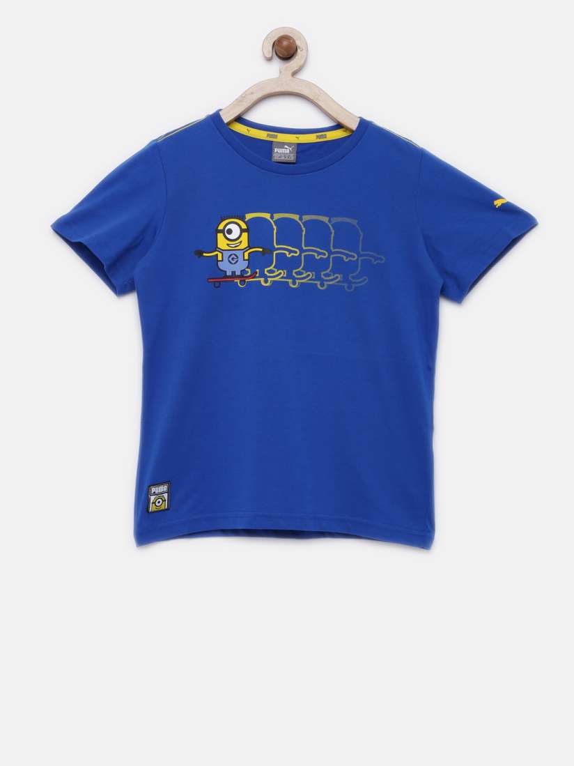 Puma minions t shirt discount