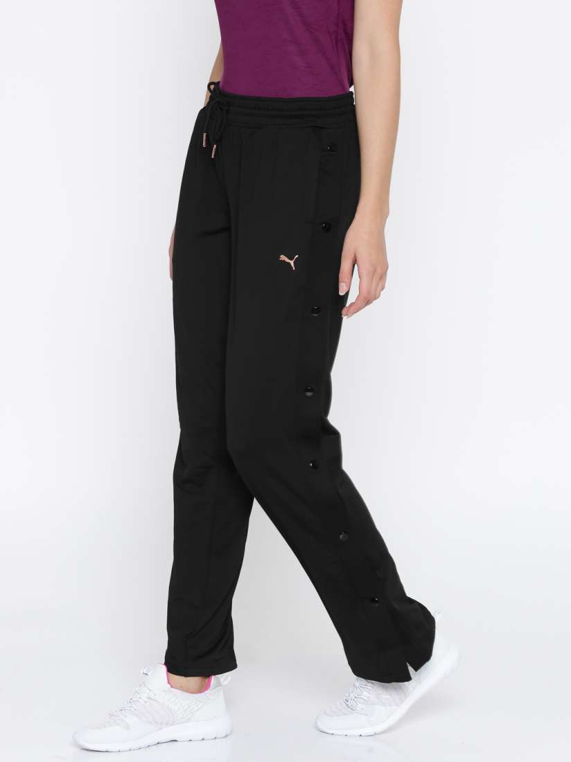 Buy Puma Black Explosive Tear Away Track Pants Track Pants for Women 2088101 Myntra