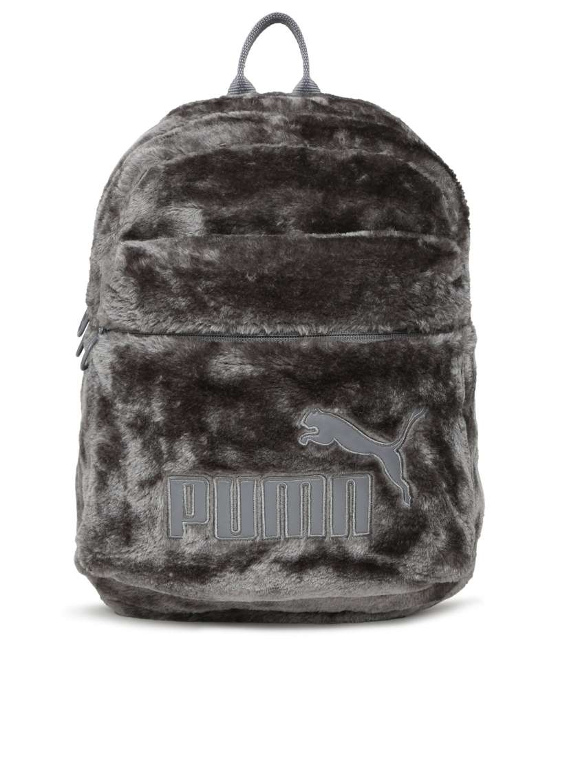 Buy Puma Women Grey Fur Backpack Backpacks for Women 2088606 Myntra