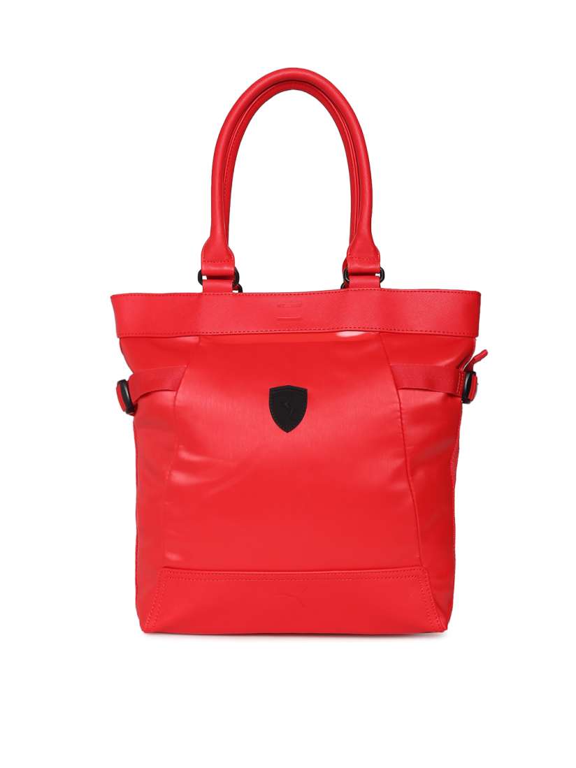 Buy Puma Red Ferrari LS Shopper Shoulder Bag Handbags for Women 2088627 Myntra