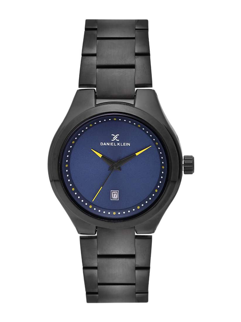 Daniel klein navy blue watch new arrivals