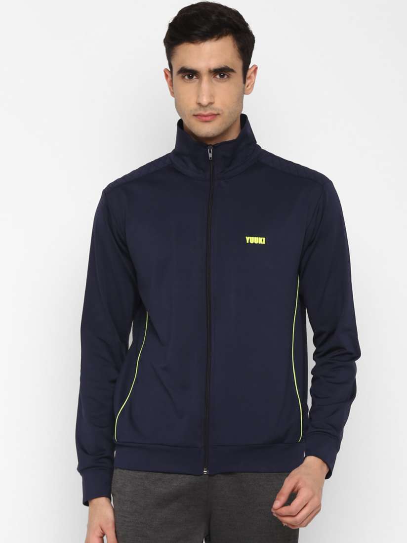 Buy Yuuki Men Navy Blue Undefeated Bomber Jacket Jackets for Men 20891680 Myntra