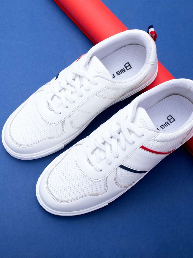 Big fox men's sneakers white casual shoes 2025